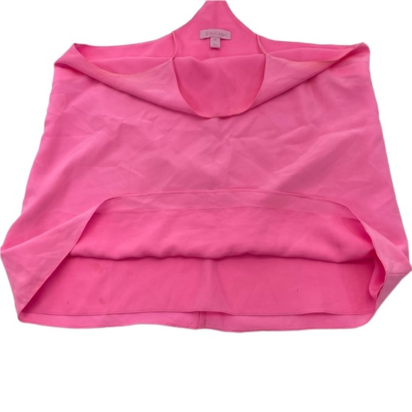 Lilly Pulitzer Silk Tank Medium Pink - Picture 11 of 16